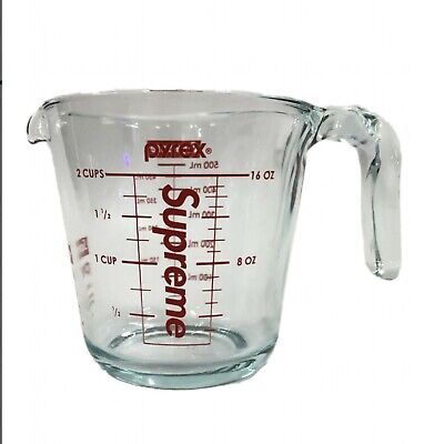 Supreme Pyrex 2-Cup Measuring Cup Clear - FW19 - US