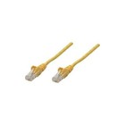 Intellinet 25 CM Catégorie 5e Réseau Câble pour Réseau Appareil Jaune - 737333