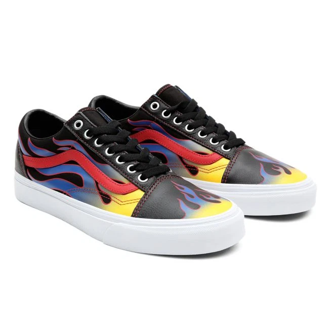 Vans Old Skool Racer Black/Red - VN0A3WKT57Z