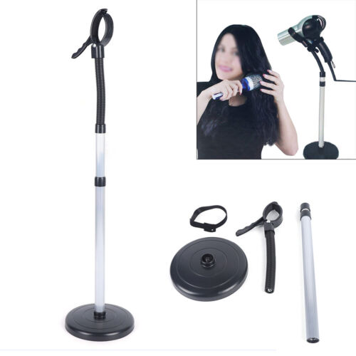 Hair Dryer Stand Holder Hands Free Suction Cup -360 Degree Blow Dryer Mount Base - Picture 5 of 12