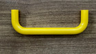 HEWI Plastic Yellow Drawer Pull Handle Midcentury Modern Original 1970s 110mm