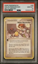 Holon Researcher 95/113 EX Delta Species  PSA 10 Gem Mint Pokemon Card