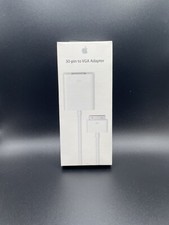 NEW Genuine Apple 30 pin to VGA Adapter MC552ZM/B New Sealed iPad 2,3,4