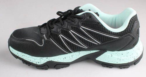 FILA Quadrix Mujer Trail Running Senderismo Zapatos Negro Y Verde Azulado - Imagen 5 de 7