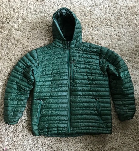 Patagonia Down Sweater Hoody XL Green
