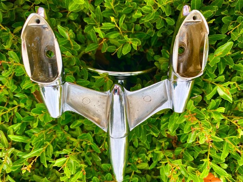 ( 1 ) Vintage 1940s 1950s 1960s JOMA  Swing Arm Fender Mirror - Foto 11 di 20