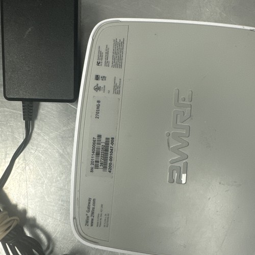 AT&T Gateway a 2 fili 2701HG-B router wireless - Foto 6 di 6