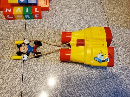 Vintage Toy Lot 70's 80's 90's Music Player Mickey Binoculars Shelcore... - Picture 7 of 12