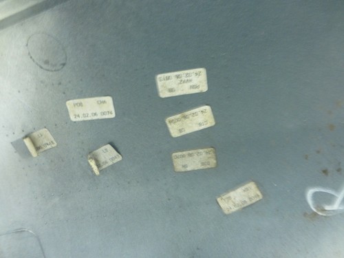 Peugeot 807 HDi 2 L BJ 2006 Kotflügel Vorne Rechts K2Y Goldenweiss - Picture 8 of 12