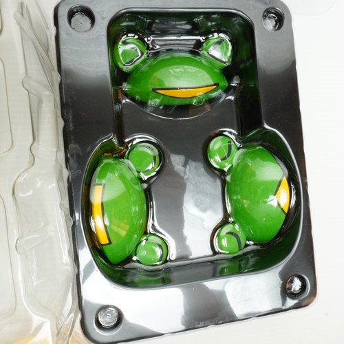 Doko Demo Issyo RICKY Revoltech No.063 green frog Figure Kaiyodo sony japan - Picture 15 of 18