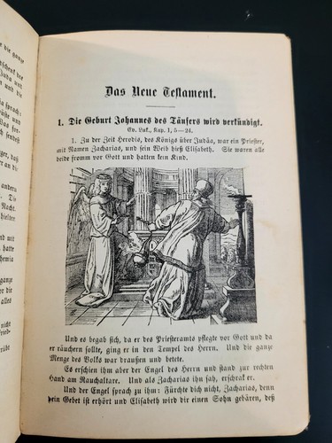 Antike biblische Geschichten Hardcover deutsche Bibel Märchenbuch - Bild 10 von 11