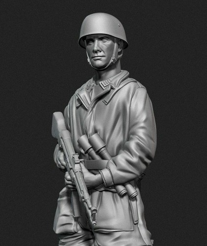 FI35-131, Paracaidista Alemán Oder Front Nº1, Arte Panzer, Escala 1/35 - Imagen 5 de 5