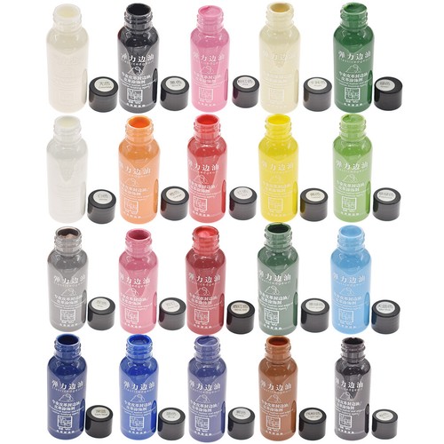 30ML Matte Leather Edge Paint Oil Dye Professional DIY Leather Crafts Tools