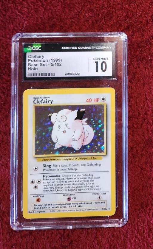 ピッピ FA/Clefairy プロモカード Gem Mint 10 PSA 10 GEM MINT FA/CLEFAIRY DREAM LEAGUE BOX PROMO 381/SM-P