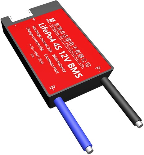 Sistema de gestión de batería LiFePO4 BMS PCB 4S 12V 20A Daly equilibrado impermeable Reino Unido - Imagen 3 de 13