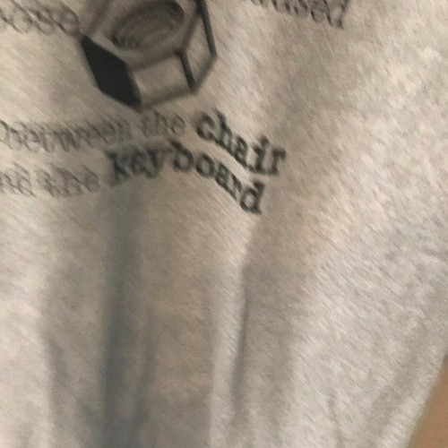 Computer T-Shirt Die meisten Probleme werden durch Nüsse verursacht - Bild 2 von 3