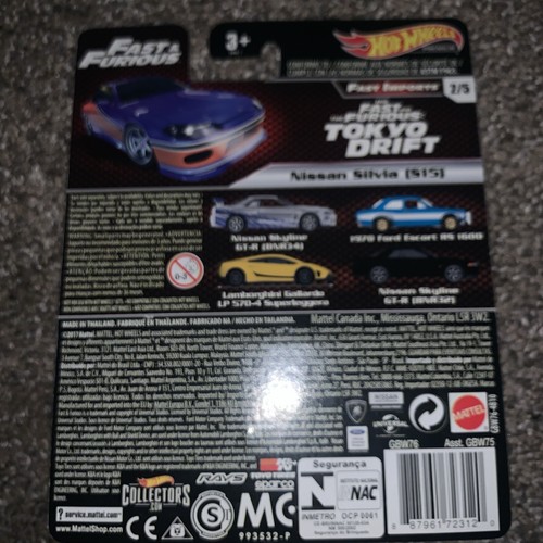 2019 Hot Wheels Fast & Furious Fast Nissan Silvia - Bild 3 von 3