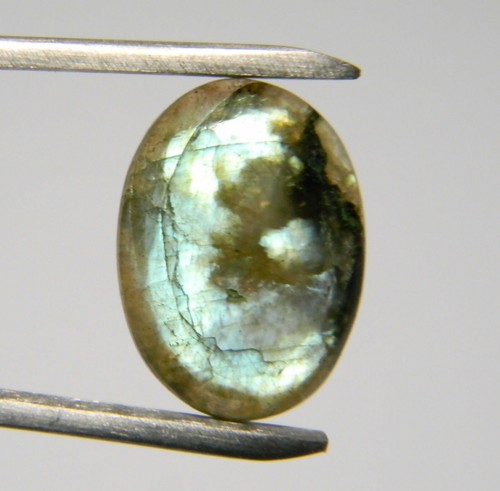8.16 Carats Natural Multicolor Labradorite Cabochon Gemstone Oval MLB33 - Picture 2 of 4