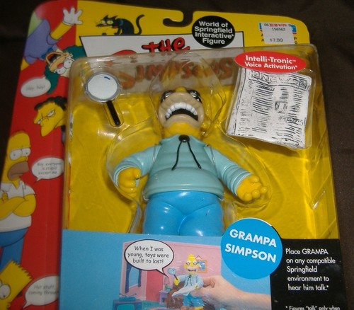 The Simpsons: Grampa Simpson- Series 1 W.O.S. interactive - Picture 2 of 5