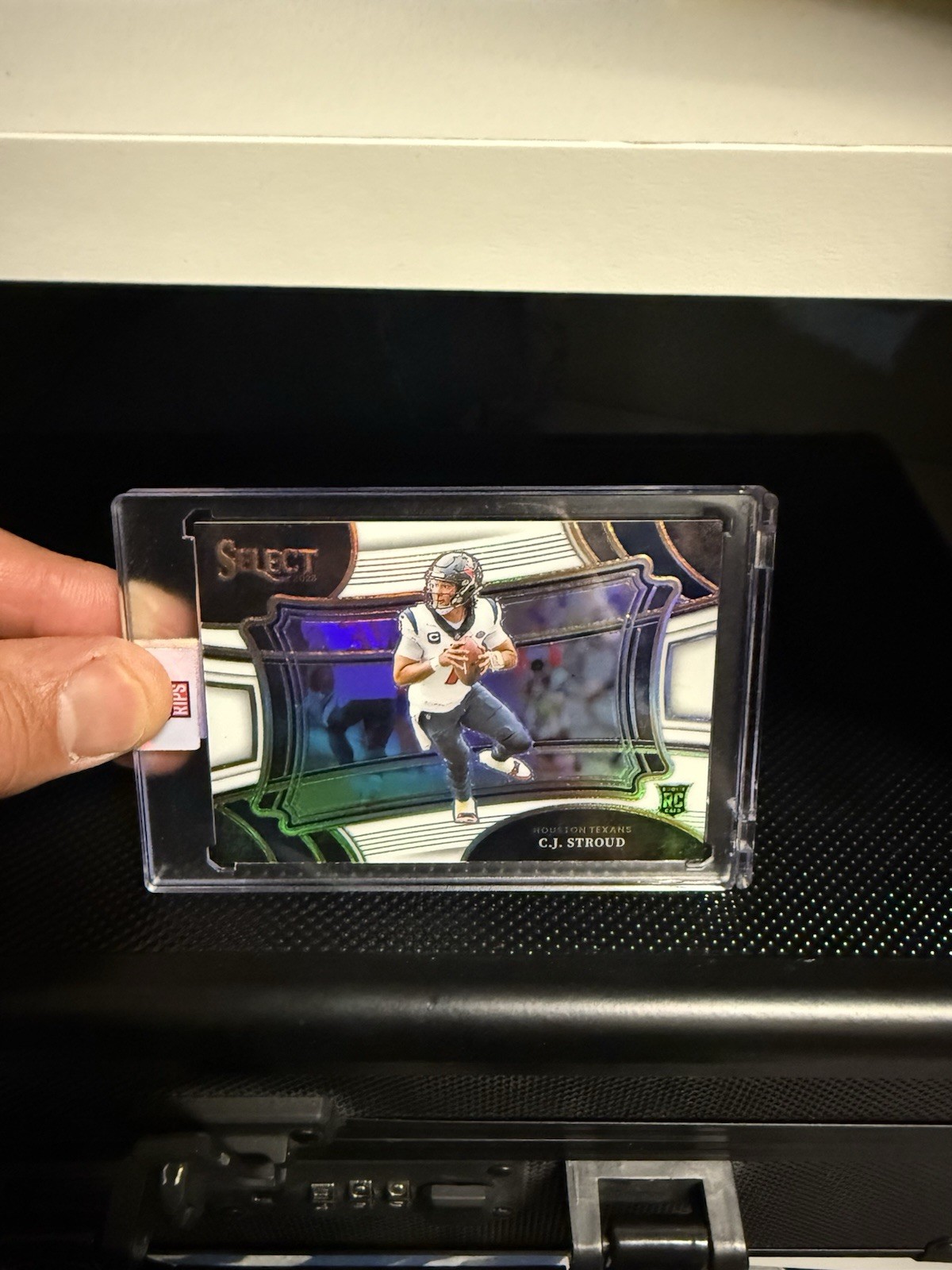 2023 Panini Select - Field Level C.J. Stroud #338 White Prizm /35 (RC)