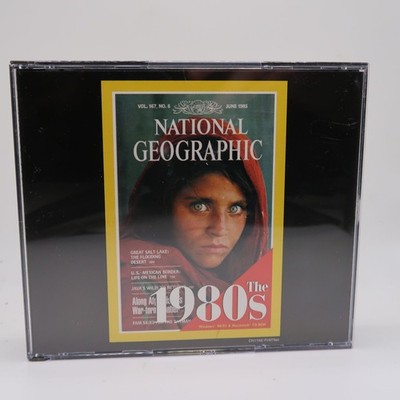 National Geographic The 1980s CD-ROM Magazine Archive PC Mac Broderbund