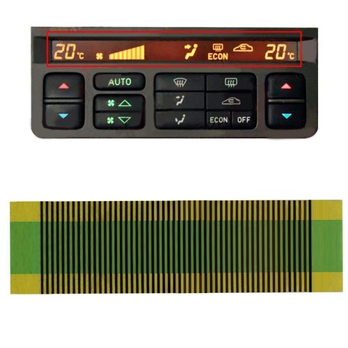 For Saab 95 AC Heater Control Unit Pixel Repair Ribbon Cable Long lasting - Picture 16 of 19