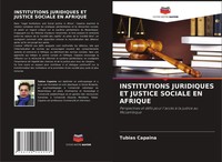 Tubias Capaina | Institutions Juridiques Et Justice Sociale En Afrique | Buch