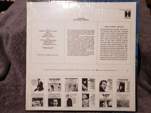(GET3) LP Ken Griffin Great Organ Favorites (H31028) - Imagen 2 de 4