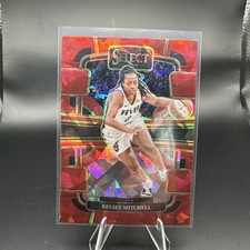 2024 Select WNBA Kelsey Mitchell Red Ice Prizm Concourse #87 Indiana Fever
