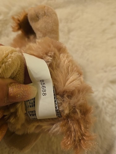 Rare HTF H11528 Ganz Bean Body Dog Plush Toy - Picture 9 of 9