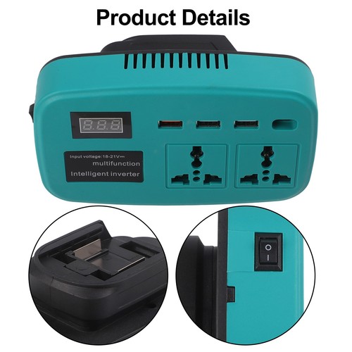 Powerful Battery Converter Inverter for Essential Devices For outdoors - Picture 11 of 13
