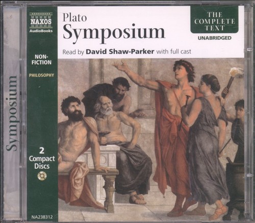 Plato (5) Symposium double CD Germany Naxos Audiobooks 2006 2cd NA238312