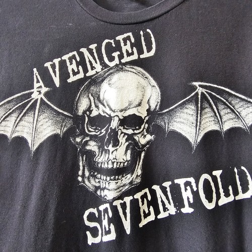 Camiseta Avenged Sevenfold Para Hombre Talla Mediana Deathbat Hopeless Records - Imagen 2 de 6