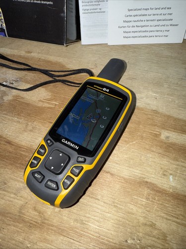 Garmin GPSMAP 64 GPS Handheld Device Hiking Navigator TESTED! - Picture 7 of 7