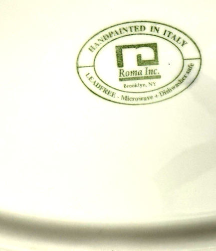 Plato de viñedo Roma Inc.La Primula plato de diseño de uva 16"x 11,5"x 2" - Imagen 11 de 13