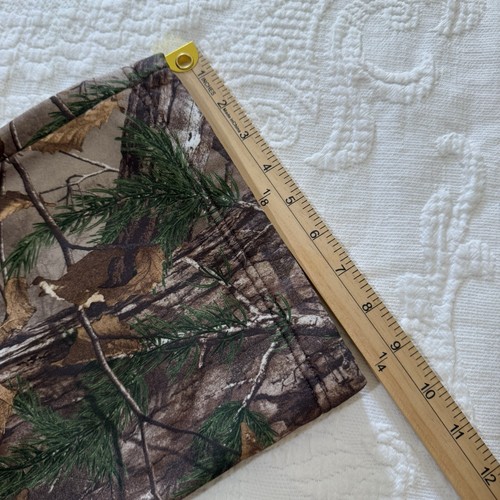 UNDER ARMOUR Coldgear RealTree Camo Elastic Waist Hunting Pants Women's M Pink - Picture 8 of 11