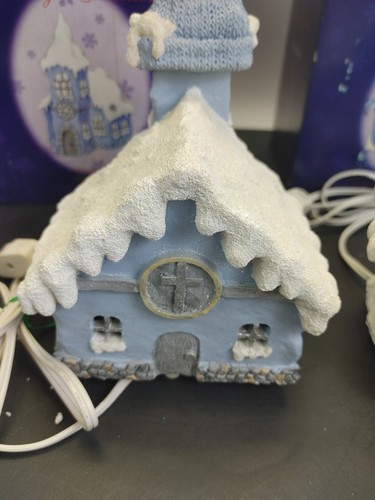 Zugabe Snow Buddies Snowville Village Lot - Church The Hat Shop mit Boxen - Bild 6 von 12