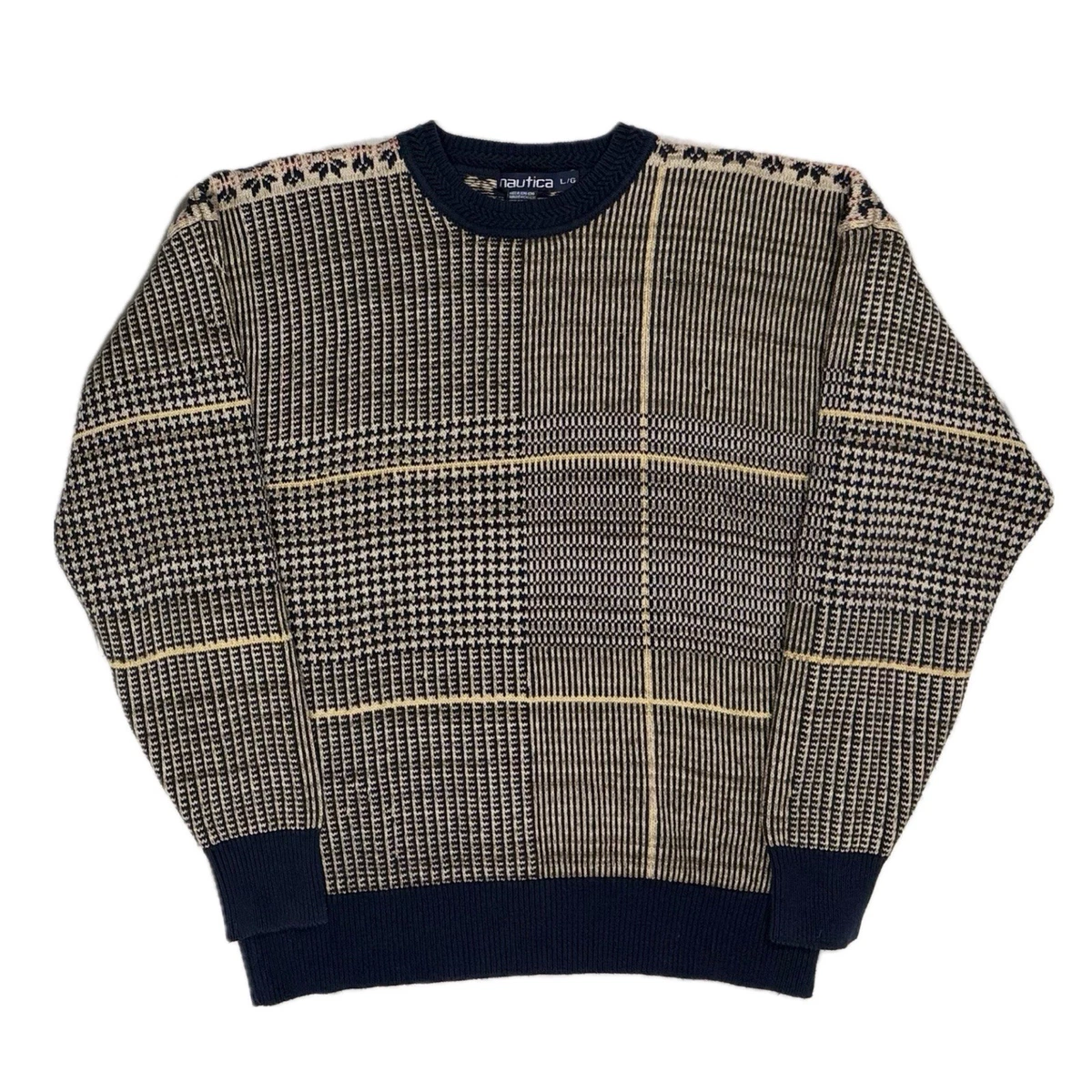 Nautica 100% Cotton 90s Crewneck Sweaters for Men for sale | eBay