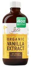 Pure Vanilla Extract 4oz - 100 Real Extract - For Cooking, Drinks Desserts...
