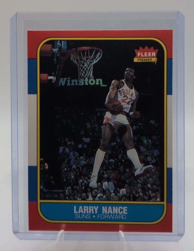 1986-87 Fleer Larry Nance #78 RC Suns