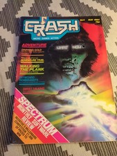 CRASH MAGAZINE ZX SPECTRUM ISSUE 4 MAY 1984 GOOD CONDITION