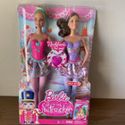 Barbie In The Nutcracker 2 Barbie Set w/necklace 2014- Nrfb