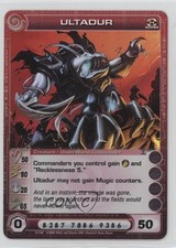2008 Chaotic TCG Zenith of the the Hive 1st Edition Foil Super Rare Ultadur #15