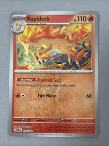 Rapidash 030/182 Destined Rivals Reverse Holo