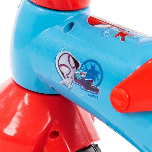 Triciclo iluminado Huffy Marvel Spidey para niños pequeños de 3 años en adelante diversión de superhéroes - Imagen 6 de 10