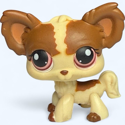 LPS Littlest Pet Shop #385 Beige Brown Longhair Chihuahua Dog Target Exclusive - Picture 2 of 8