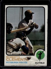 1973 Topps #50 Roberto Clemente Pittsburgh Pirates Baseball Card P Poor ID:46283