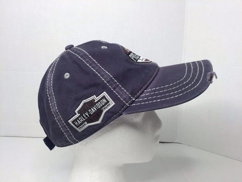 Harley Davidson MÜTZE Motoröl Kugelkappe Pre-LUXE verstellbar distressed - Bild 2 von 7