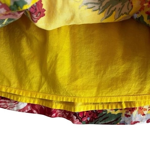 Ralph Lauren Polo Girl Floral Cotton Sateen Dress Size 12 - Picture 4 of 7