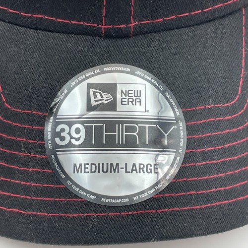 ARIZONA DIAMONDBACKS Hat Cap NEW ERA 39THIRTY Black Red Flex Fit MLB Med-Large - Picture 7 of 9